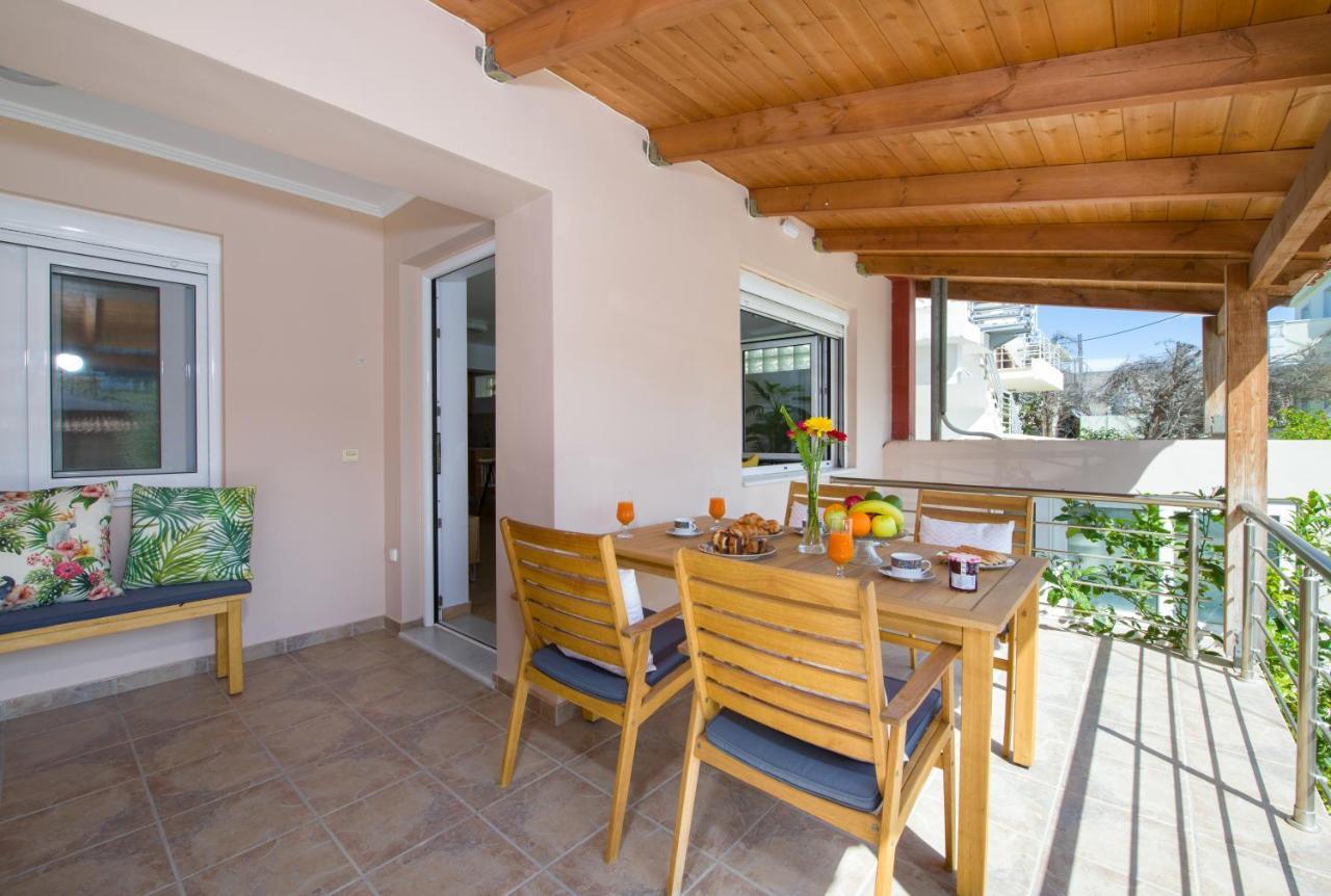 Manolia Dream Apartment 30M To The Beach Агия-Марина Экстерьер фото
