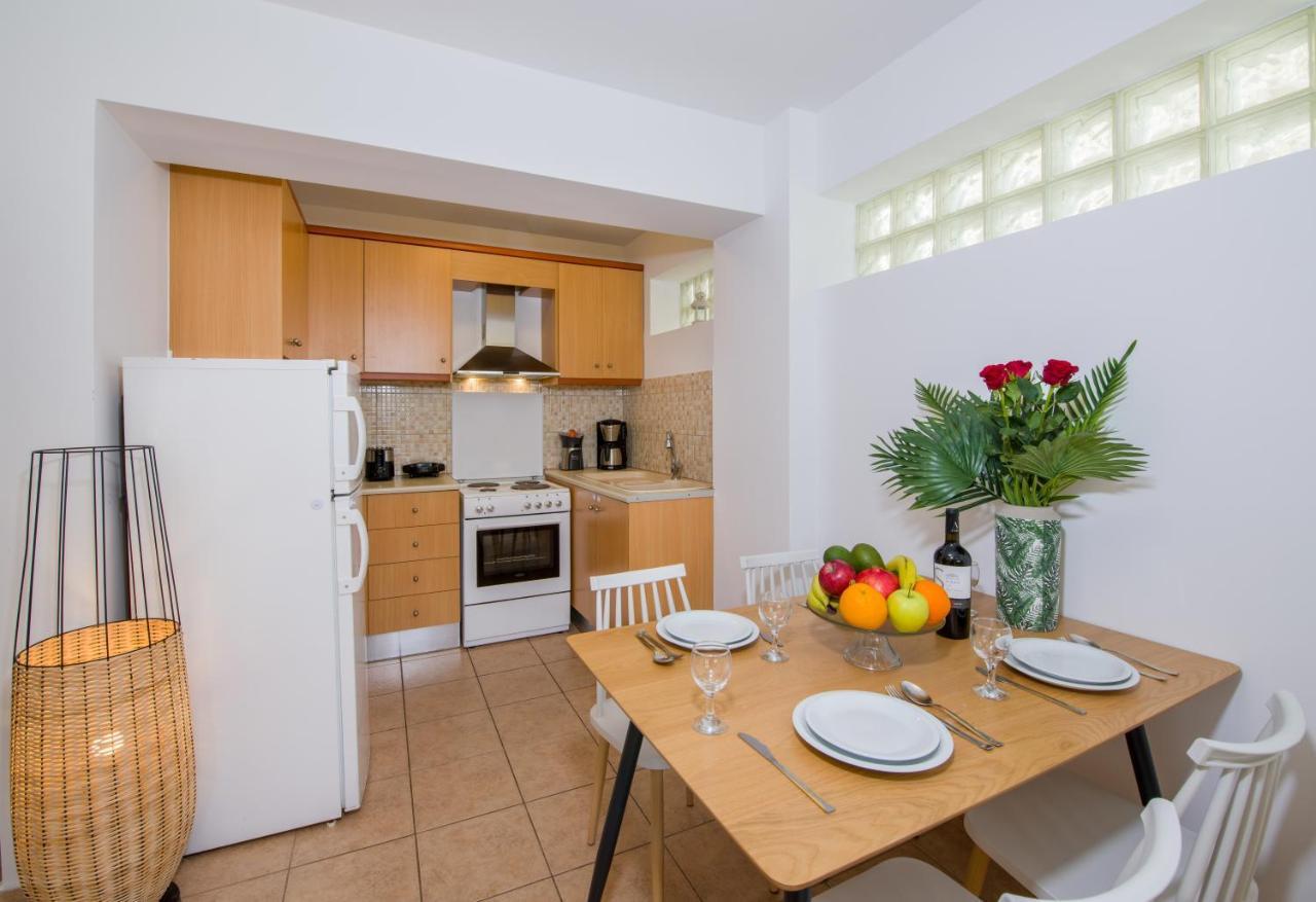 Manolia Dream Apartment 30M To The Beach Агия-Марина Экстерьер фото