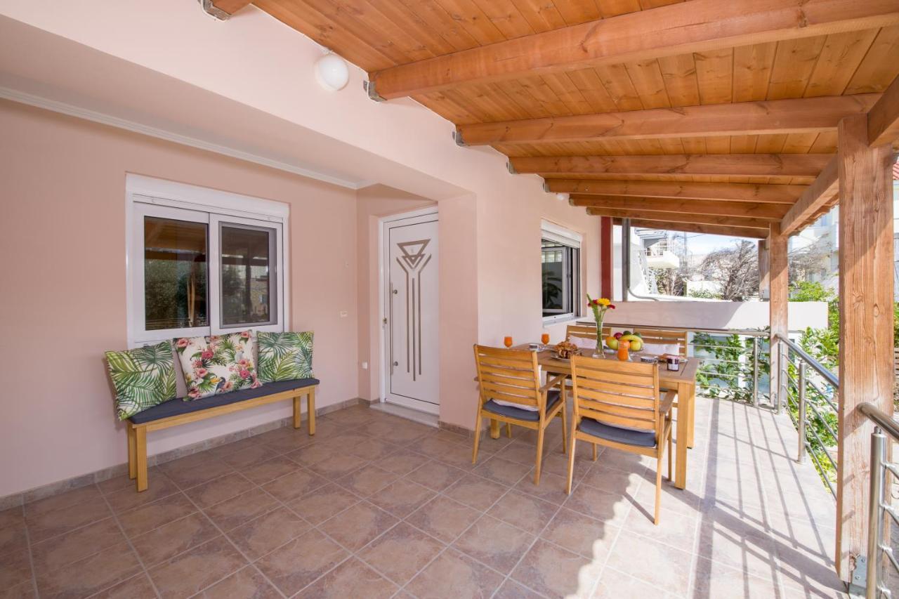 Manolia Dream Apartment 30M To The Beach Агия-Марина Экстерьер фото